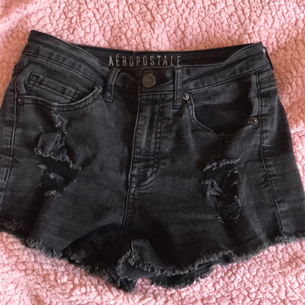 SUPER CUTE Aéropostale High waisted Ripped shorts